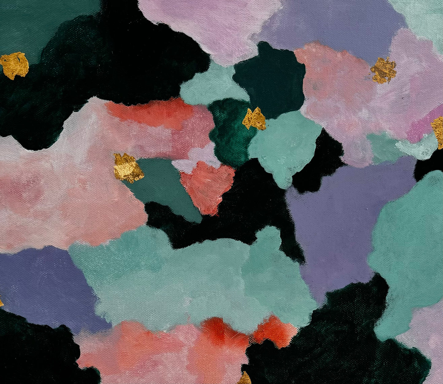 Original Acrylic Painting 'Happiness in the Clouds'