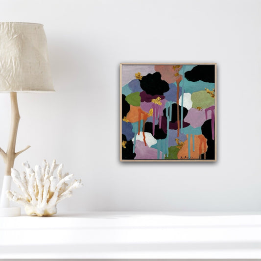 Original Acrylic Painting 'The Rain in Colour'