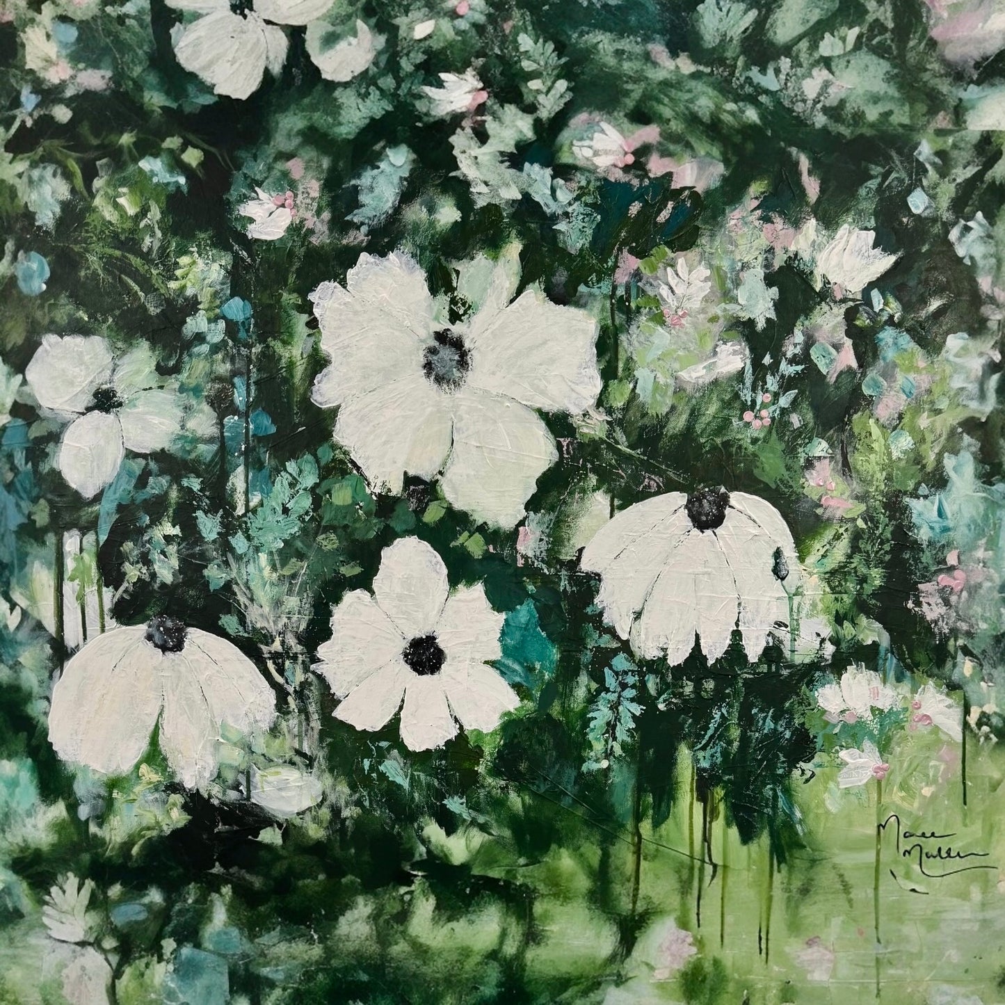 Acrylic Painting ‘Watching Over Us’